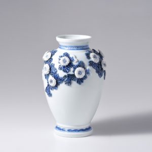 平戸菊花飾花瓶